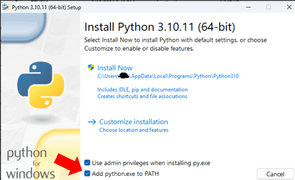 Python'u Path'lere Ekleme