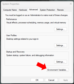 Environment Variables